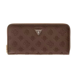 Portafoglio donna Guess Diana slg chocolate logo A27GU02 PD9727146