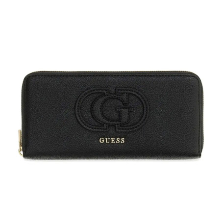 Portafoglio donna Guess Isola SLG zip around black A27GU04 BG9905146