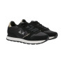 Sneaker Sun68 Ally Gold Silver 11 nero D27SU06 Z46202
