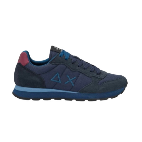 Sneaker running Sun68 Tom Solid 0735 navy blue/ bordeaux U27SU08 Z46101