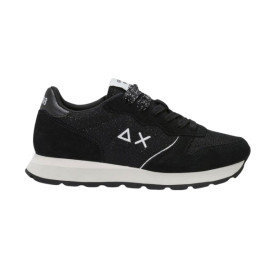 Sneaker Sun68 Ally glitter textile 11 nero D27SU10 Z46204