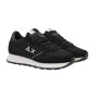 Sneaker Sun68 Ally glitter textile 11 nero D27SU10 Z46204