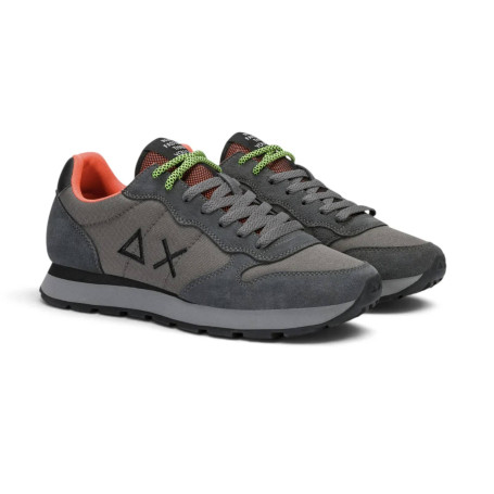 Sneaker running Sun68 Tom Fluo 47 grigio scuro U27SU14 Z46102