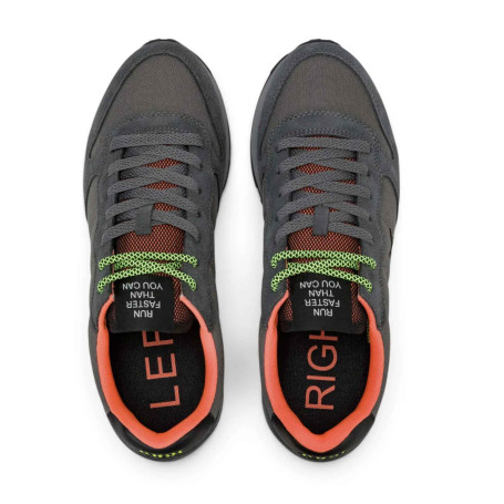 Sneaker running Sun68 Tom Fluo 47 grigio scuro U27SU14 Z46102