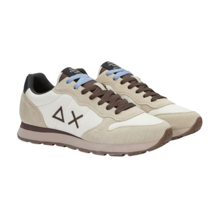 Sneaker running Sun68 Tom Solid 01 bianco panna U27SU17 Z46101