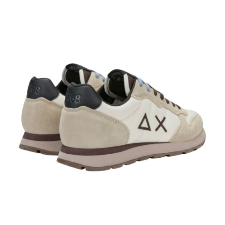 Sneaker running Sun68 Tom Solid 01 bianco panna U27SU17 Z46101