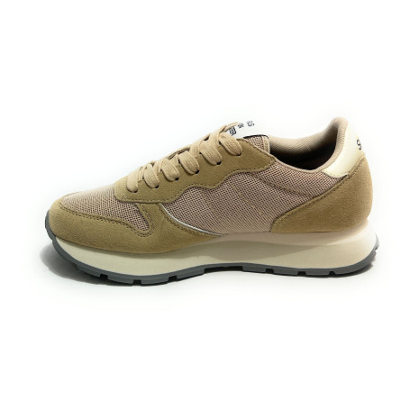 Sneaker Sun68 Ally glitter textile 16 beige D27SU12 Z46204