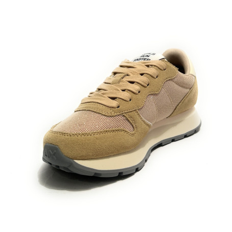 Sneaker Sun68 Ally glitter textile 16 beige D27SU12 Z46204