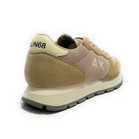 Sneaker Sun68 Ally glitter textile 16 beige D27SU12 Z46204