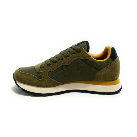 Sneaker running Sun68 Tom Solid 19 militare U27SU19 Z46101