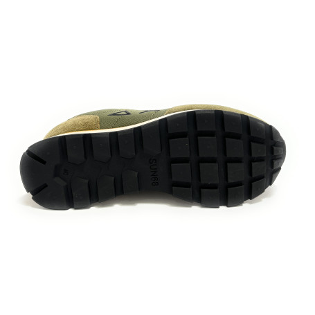 Sneaker running Sun68 Tom Solid 19 militare U27SU19 Z46101