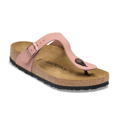 Sandalo donna Birkenstock Gizeh BS Birko-Flor Nubuck pink clay DS26BI24 1033151