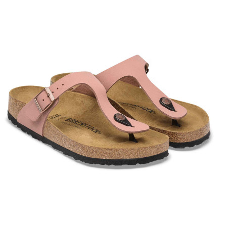 Sandalo donna Birkenstock Gizeh BS Birko-Flor Nubuck pink clay DS26BI24 1033151