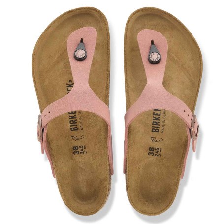 Sandalo donna Birkenstock Gizeh BS Birko-Flor Nubuck pink clay DS26BI24 1033151