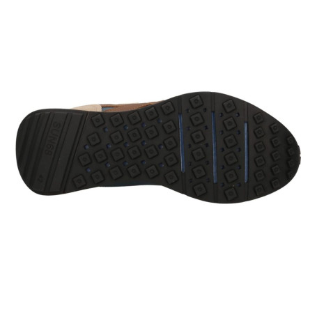 Sneaker uomo Sun68 Jaki bicolor 77 beige scuro U27SU11 Z46122
