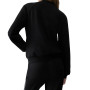 Felpa aperta donna Liu Jo con zip nero E27LJ15 TF6287 J3958 22222
