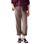 Pantalone donna Liu Jo in felpa lungo regular fit brown rust strip E27LJ19 TF6148 T692A DDX06