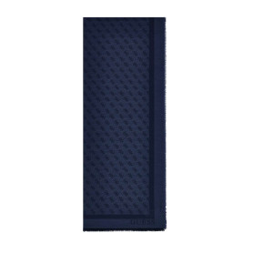 Foulard donna Guess Milano blu multilogo C27GU02 AM9617POL03