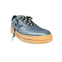 Scarpe uomo 4B12 sneaker blu/ brown U27QB04 HYPER-U3023