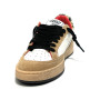 Sneaker donna 4B12 beige animalier D27QB02 PLAYNEW-D2039