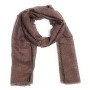 Foulard unisex Guess Boston jacquard marrone multilogo C27GU07 AM9618MOD03