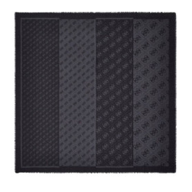 Foulard donna Guess Lindsey jacquard coal multilogo C27GU10 AW5526VIS03