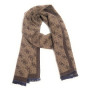 Sciarpa uomo Guess marrone multilogo C27GU15 AM9665POL03