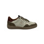 Scarpe uomo Blauer sneaker in pelle bianco/verde militare/rosso U27BU01 F6MURRAY22/CRK