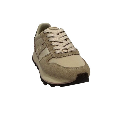Scarpe donna Blauer sneaker pelle/tessuto/ecopelle cream/pink D27BU04 F6MILLS01/GLI
