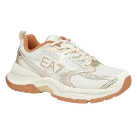 Sneaker EA7 Emporio Armani Predator white/ light gold unisex U27EA05 X8X249 XK446 MZ858