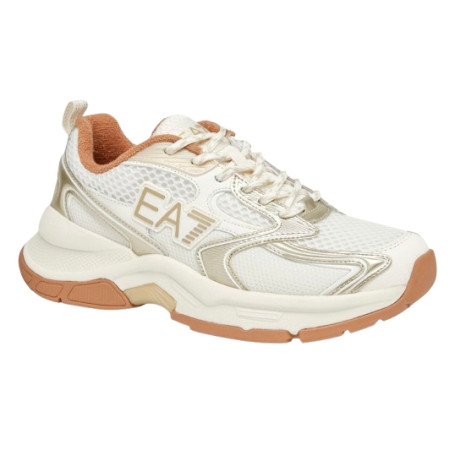 Sneaker EA7 Emporio Armani Predator white/ light gold unisex U27EA05 X8X249 XK446 MZ858