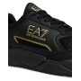 Sneaker EA7 Emporio Armani triple black/gold U27EA06 7X000308 AF18447 MZ177