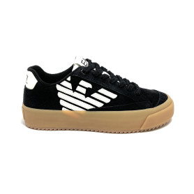 Sneaker EA7 Emporio Armani triple black/ white/ honey U27EA07 7X000872 AF28086 MC685