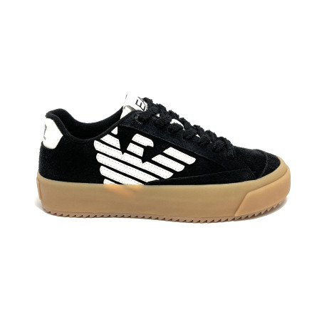 Sneaker EA7 Emporio Armani triple black/ white/ honey U27EA07 7X000872 AF28086 MC685