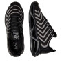 Sneaker EA7 Emporio Armani triple black/cloudbu U27EA09 7X000303 AF18441 MC662