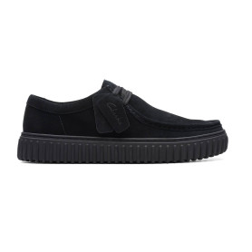 Allacciata uomo Clarks Torhill Lo black sde leather U27CL05 26172019
