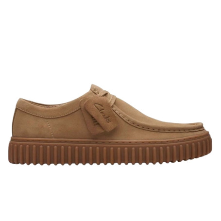 Allacciata uomo Clarks Torhill Lo dark sand suede U27CL03 26173471