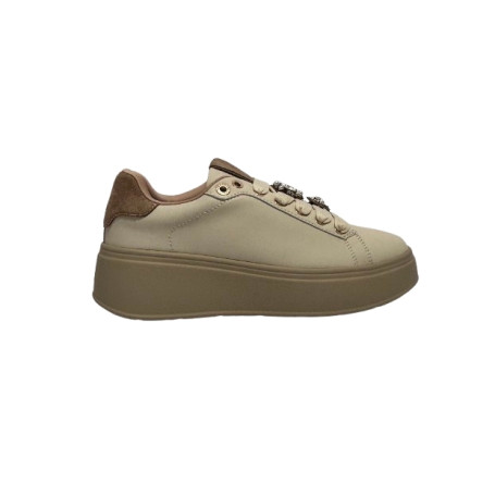 Sneaker donna Gold&gold beige D27GG08 GB1093