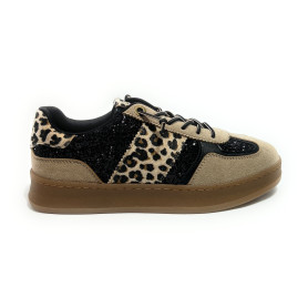 Sneaker donna Gold&gold leopard D27GG01 GB1077
