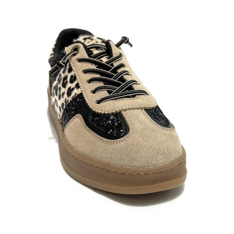 Sneaker donna Gold&gold leopard D27GG01 GB1077