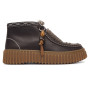 Polacchino donna Clarks Torhill Penny Moss dark brown interest D27CL02 26327772