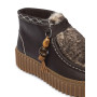 Polacchino donna Clarks Torhill Penny Moss dark brown interest D27CL02 26327772
