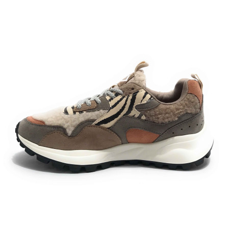 Sneaker donna Gold&gold khaki D27GG04 GB1000