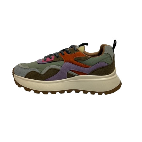 Sneaker donna Gold&gold verde D27GG02 GB1103