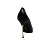 Scarpe donna décolleté Gold&gold tc 100 ecopelle cocco nero D27GG07 GD846-2