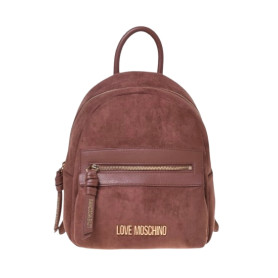 Borsa donna Love Moschino zaino velour cuoio B27MO27 JC4093PP1PLD120A