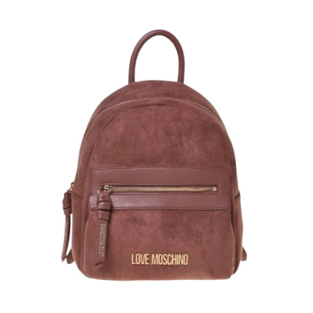 Borsa donna Love Moschino zaino velour cuoio B27MO27 JC4093PP1PLD120A