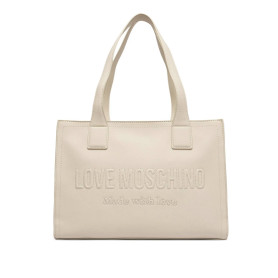 Borsa Love Moschino shopper in ecopelle avorio B27MO47 JC4045PP1OLE0110