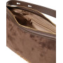 Borsa donna a mano/ spalla Love Moschino velour marrone B27MO53 JC4090PP1PLD130A