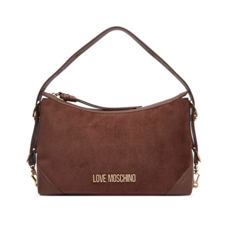 Borsa donna a mano/ spalla Love Moschino velour cuoio B27MO54 JC4090PP1PLD120A